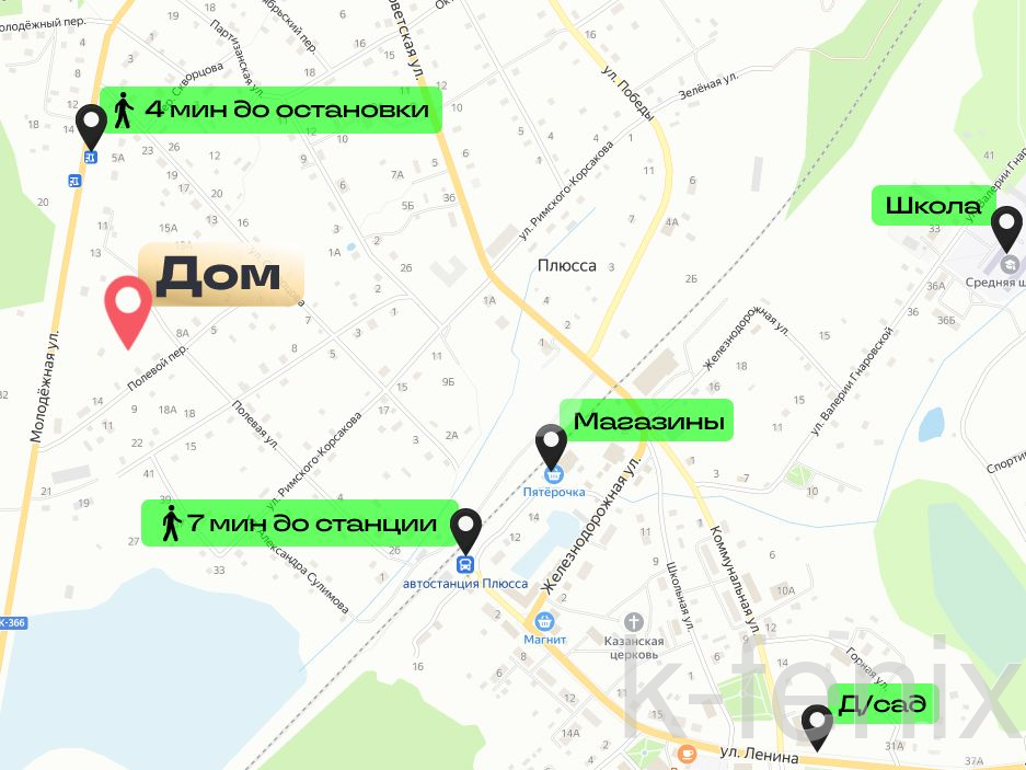 дом 65 метров, участок 9 сот